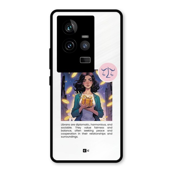 Love Libra Metal Back Case for iQOO 11 5G