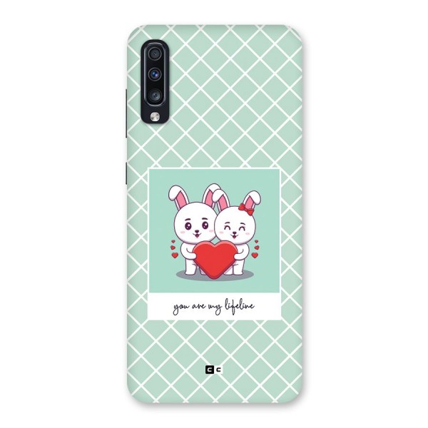 Love Lifeline Back Case for Galaxy A70