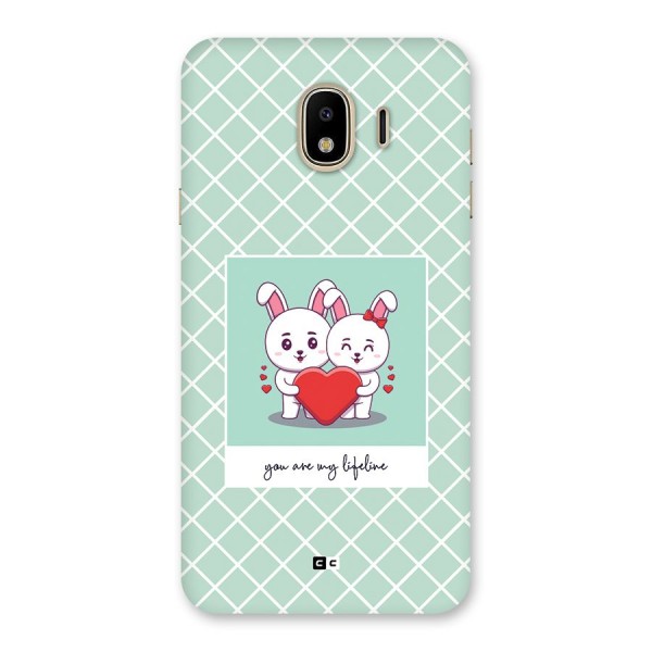 Love Lifeline Back Case for Galaxy J4