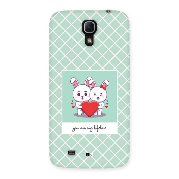 Love Lifeline Back Case for Galaxy Mega 6.3