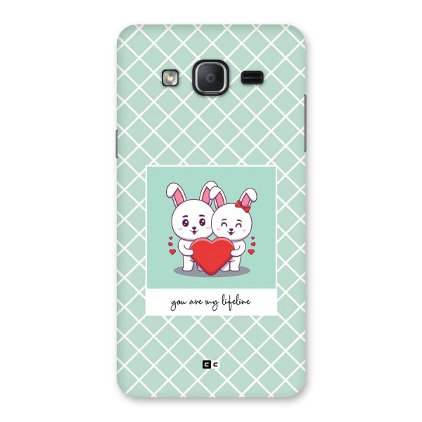 Love Lifeline Back Case for Galaxy On7 2015