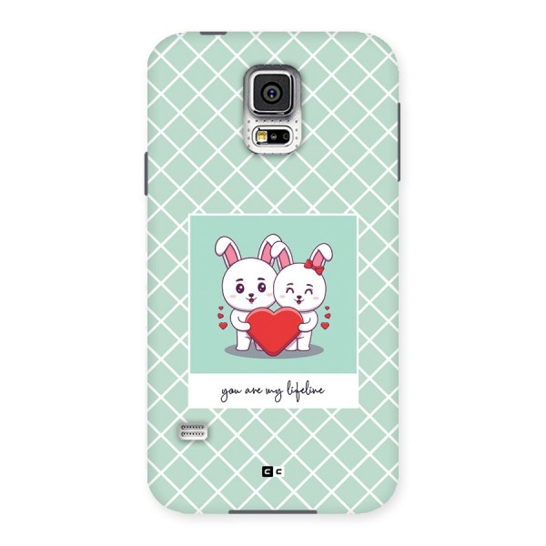 Love Lifeline Back Case for Galaxy S5