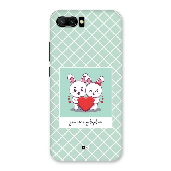 Love Lifeline Back Case for Honor 10