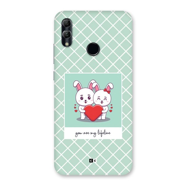 Love Lifeline Back Case for Honor 10 Lite