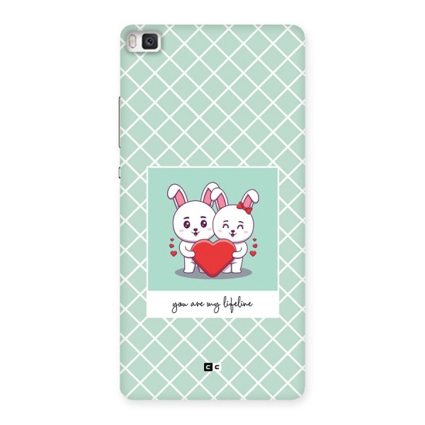 Love Lifeline Back Case for Huawei P8