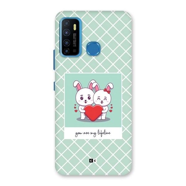 Love Lifeline Back Case for Infinix Hot 9