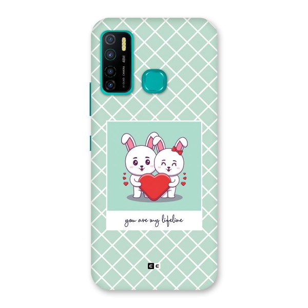 Love Lifeline Back Case for Infinix Hot 9 Pro