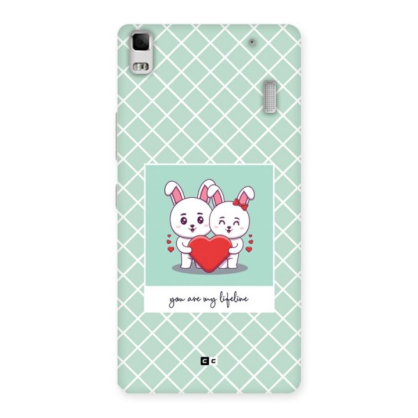 Love Lifeline Back Case for Lenovo K3 Note