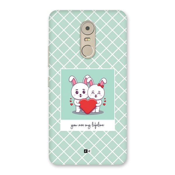 Love Lifeline Back Case for Lenovo K6 Note