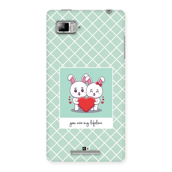 Love Lifeline Back Case for Lenovo Vibe Z K910