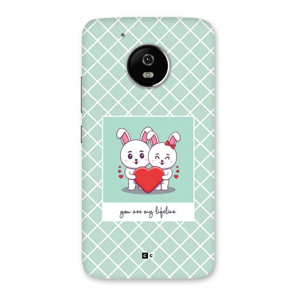 Love Lifeline Back Case for Moto G5