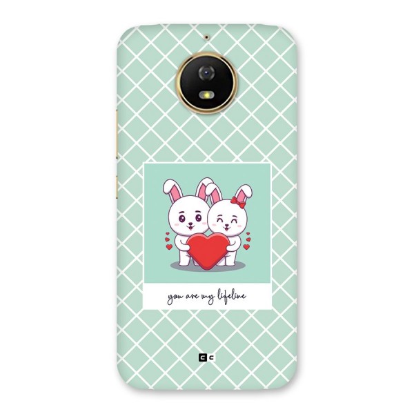 Love Lifeline Back Case for Moto G5s