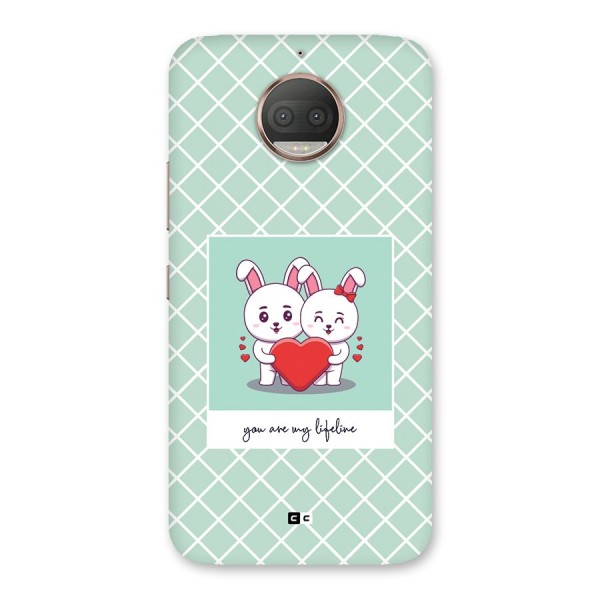 Love Lifeline Back Case for Moto G5s Plus