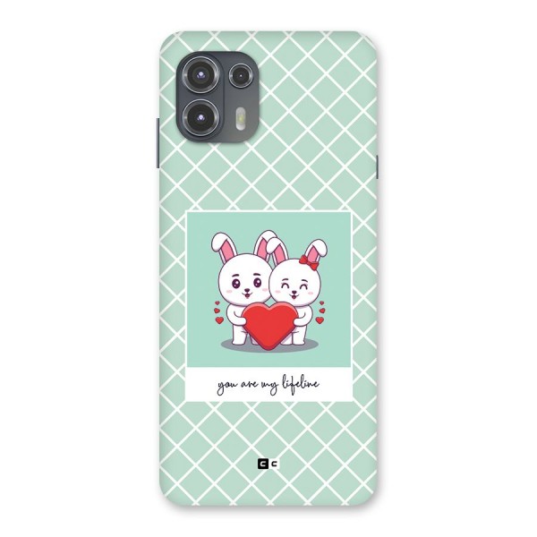 Love Lifeline Back Case for Motorola Edge 20 Fusion