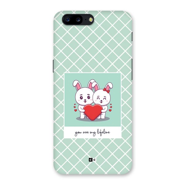 Love Lifeline Back Case for OnePlus 5