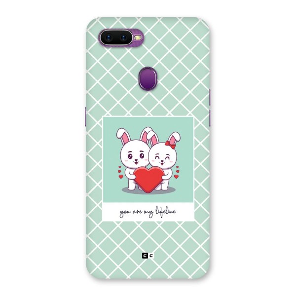 Love Lifeline Back Case for Oppo F9