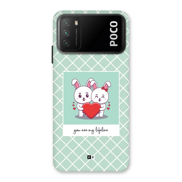 Love Lifeline Back Case for Poco M3