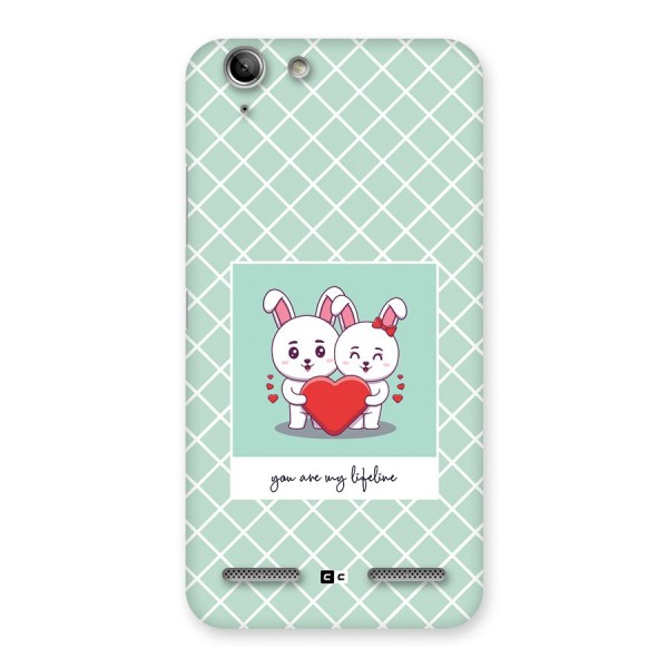 Love Lifeline Back Case for Vibe K5