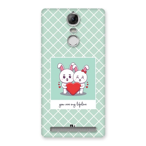 Love Lifeline Back Case for Vibe K5 Note