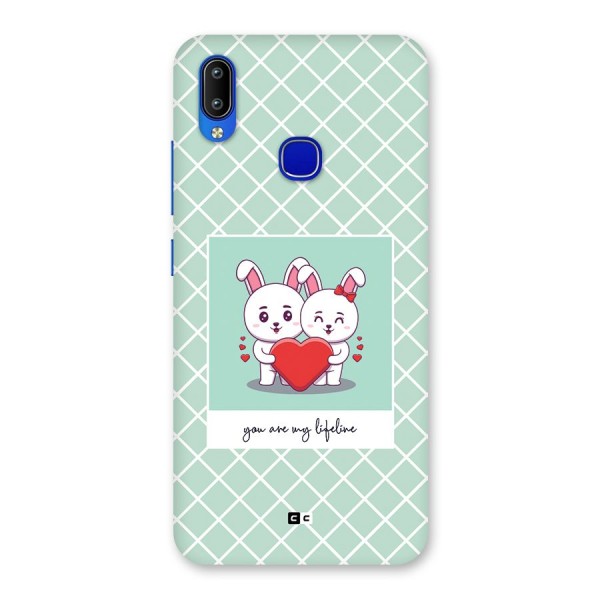 Love Lifeline Back Case for Vivo Y91