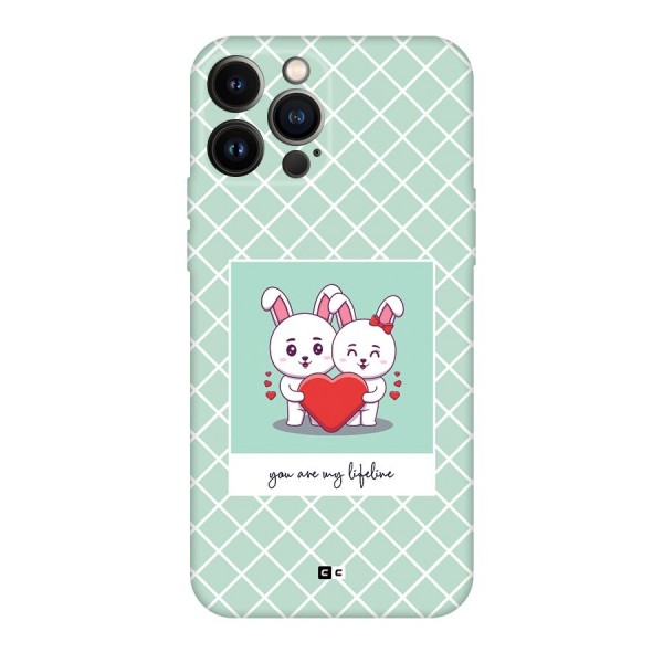 Love Lifeline Back Case for iPhone 13 Pro Max