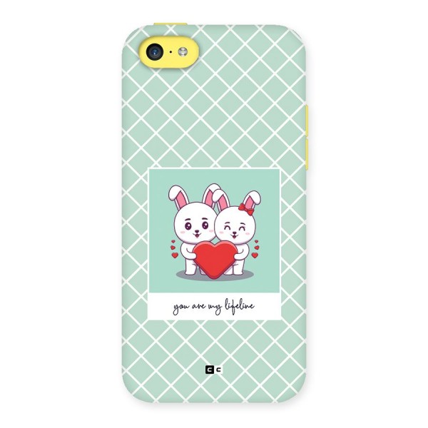 Love Lifeline Back Case for iPhone 5C