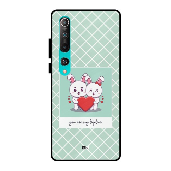 Love Lifeline Metal Back Case for Mi 10