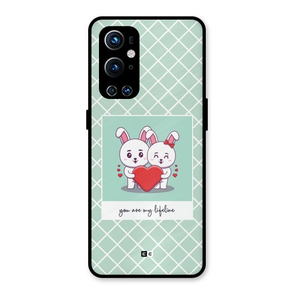 Love Lifeline Metal Back Case for OnePlus 9 Pro