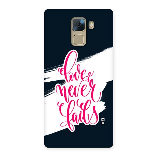 Love Never Fails Back Case for Honor 7