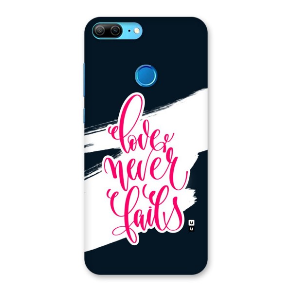 Love Never Fails Back Case for Honor 9 Lite