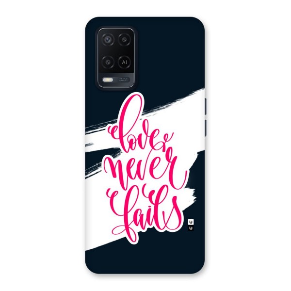 Love Never Fails Back Case for Oppo A54