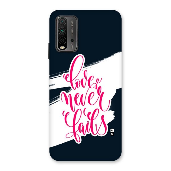 Love Never Fails Back Case for Redmi 9 Power