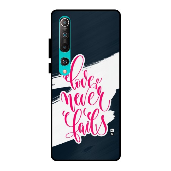 Love Never Fails Metal Back Case for Mi 10