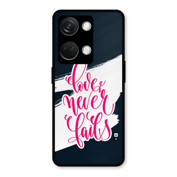 Love Never Fails Metal Back Case for OnePlus Nord 3