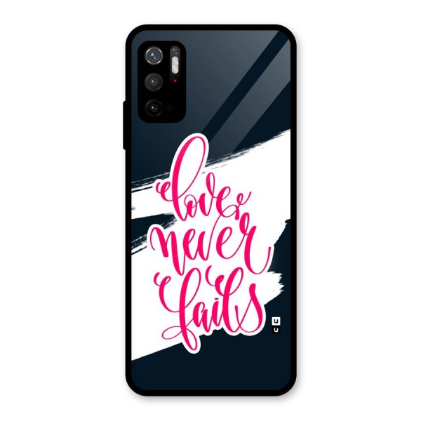 Love Never Fails Metal Back Case for Redmi Note 10T 5G