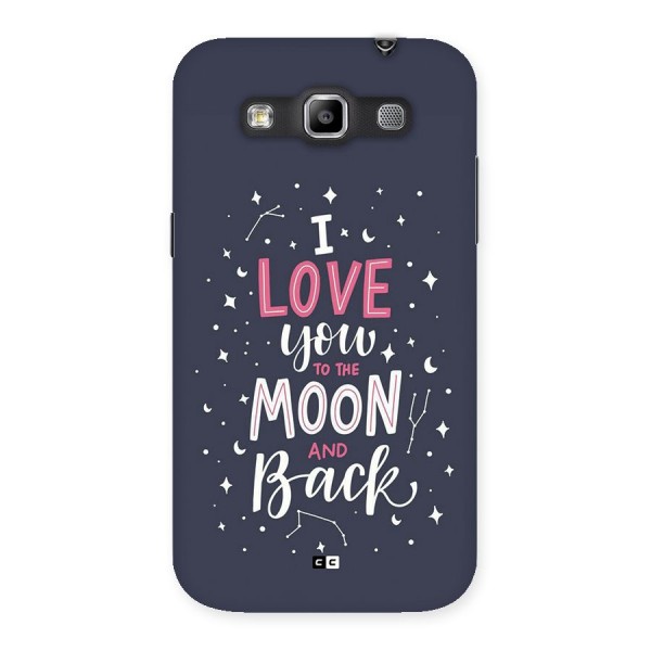Love To The Moon Back Case for Galaxy Grand Quattro