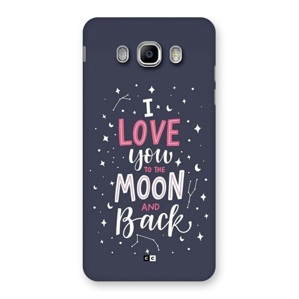 Love To The Moon Back Case for Galaxy J5 2016