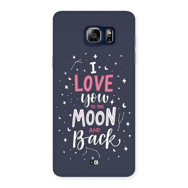Love To The Moon Back Case for Galaxy Note 5