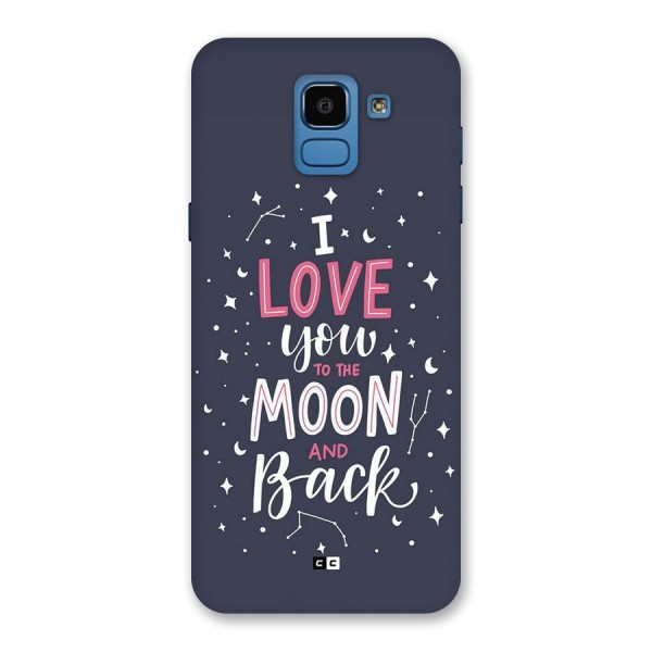 Love To The Moon Back Case for Galaxy On6