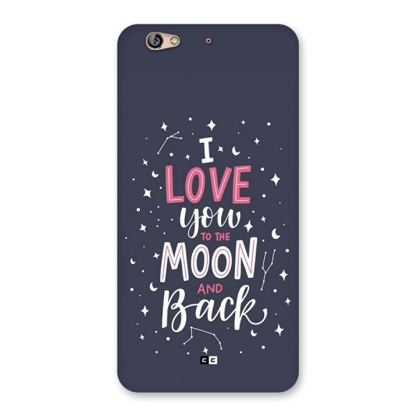 Love To The Moon Back Case for Gionee S6