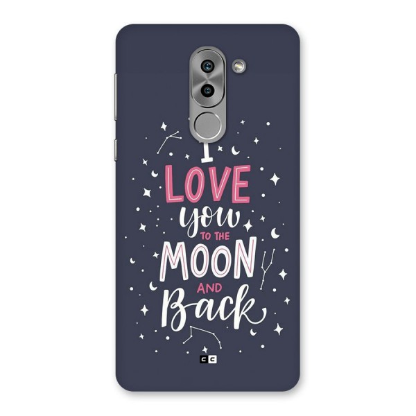 Love To The Moon Back Case for Honor 6X