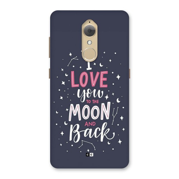 Love To The Moon Back Case for Lenovo K8