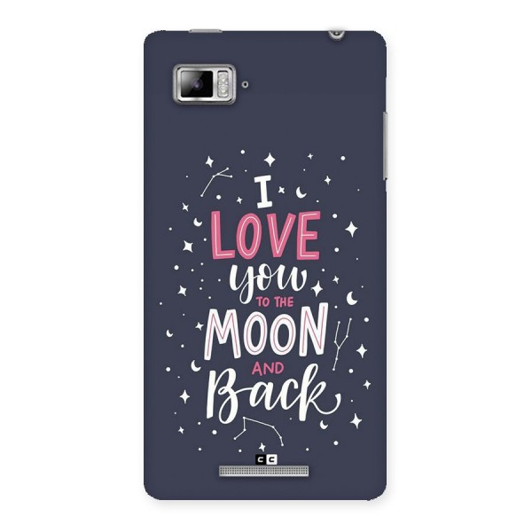 Love To The Moon Back Case for Lenovo Vibe Z K910