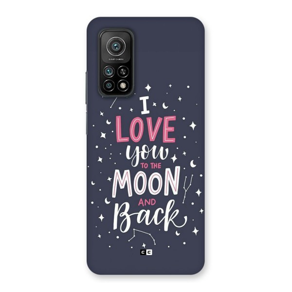 Love To The Moon Back Case for Mi 10T Pro 5G