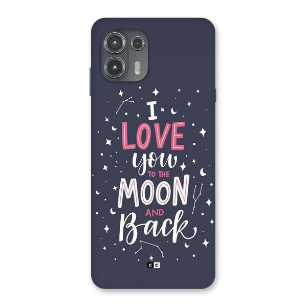 Love To The Moon Back Case for Motorola Edge 20 Fusion
