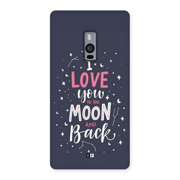 Love To The Moon Back Case for OnePlus 2