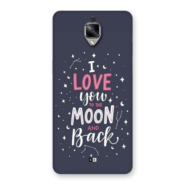 Love To The Moon Back Case for OnePlus 3