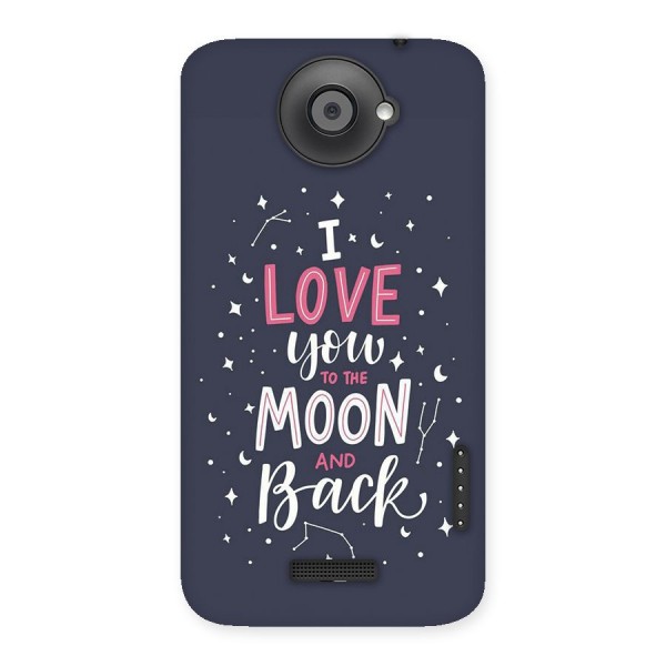 Love To The Moon Back Case for One X