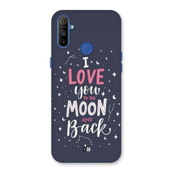 Love To The Moon Back Case for Realme Narzo 10A