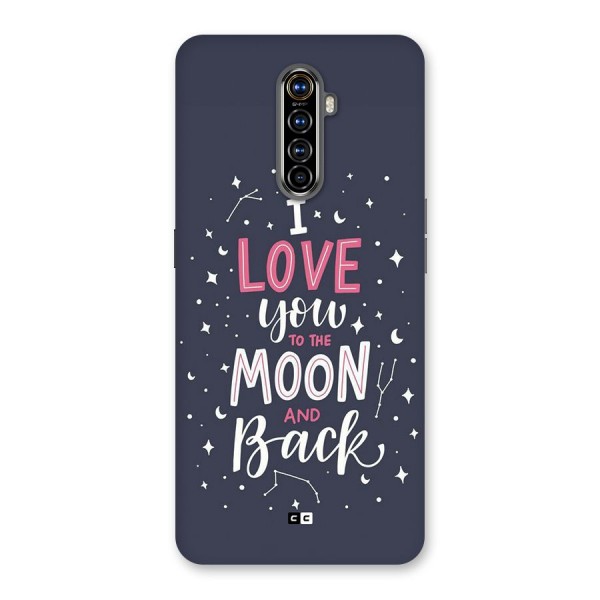 Love To The Moon Back Case for Realme X2 Pro